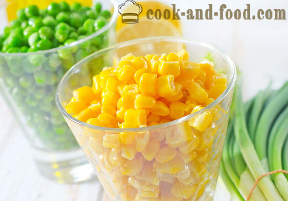 4 recept Salata od kukuruza i graška