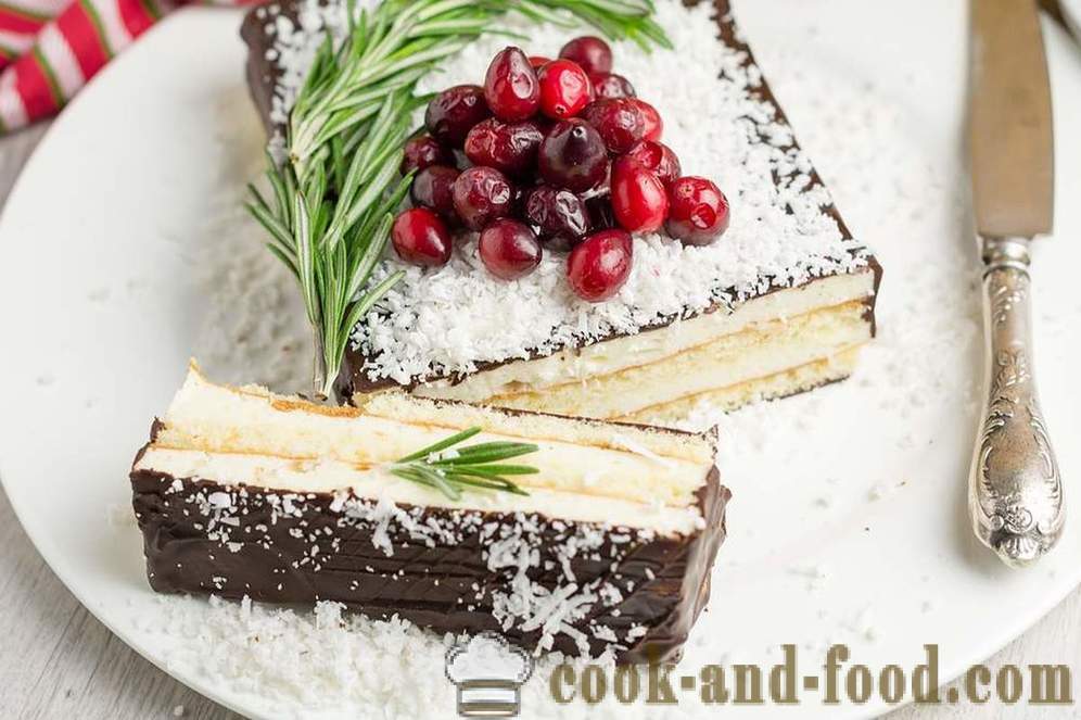 Torta za Novu godinu: 5 glavnih sovjetske recepti - Video recepti kod kuće