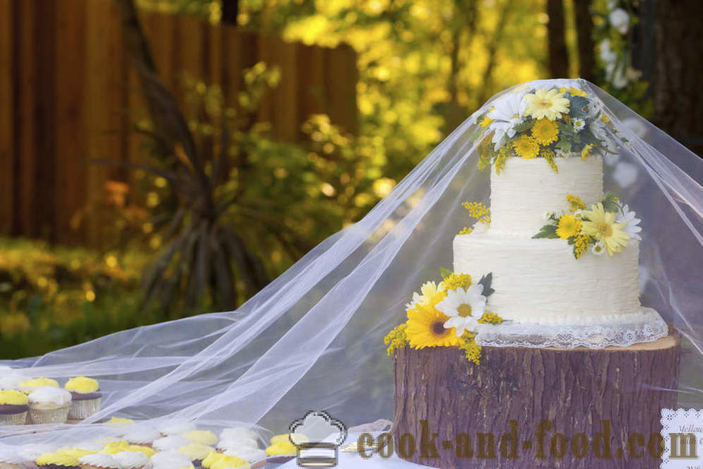 Odaberite većina moderan svadbena torta - Video recepti kod kuće