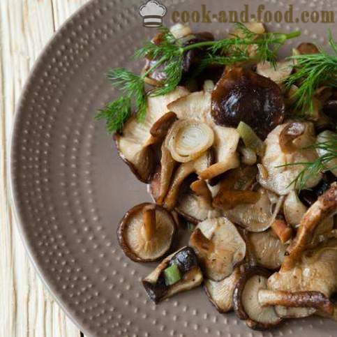 Kako pržiti u tavi ukusne gljive - Video recepti kod kuće